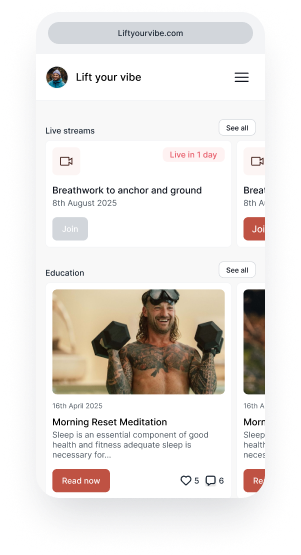 Sell Products &
Launch a Community