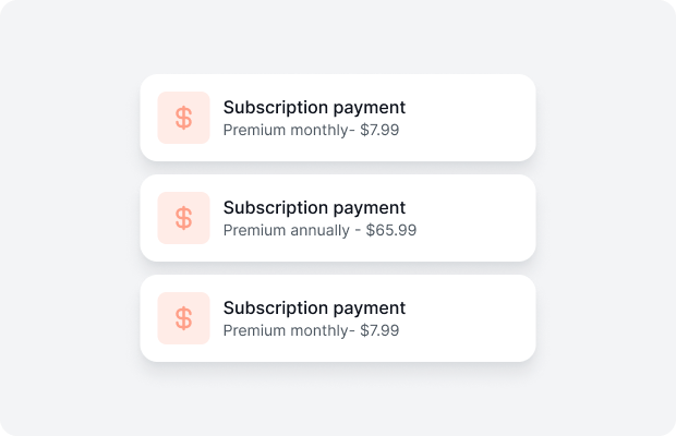 Subscriptions